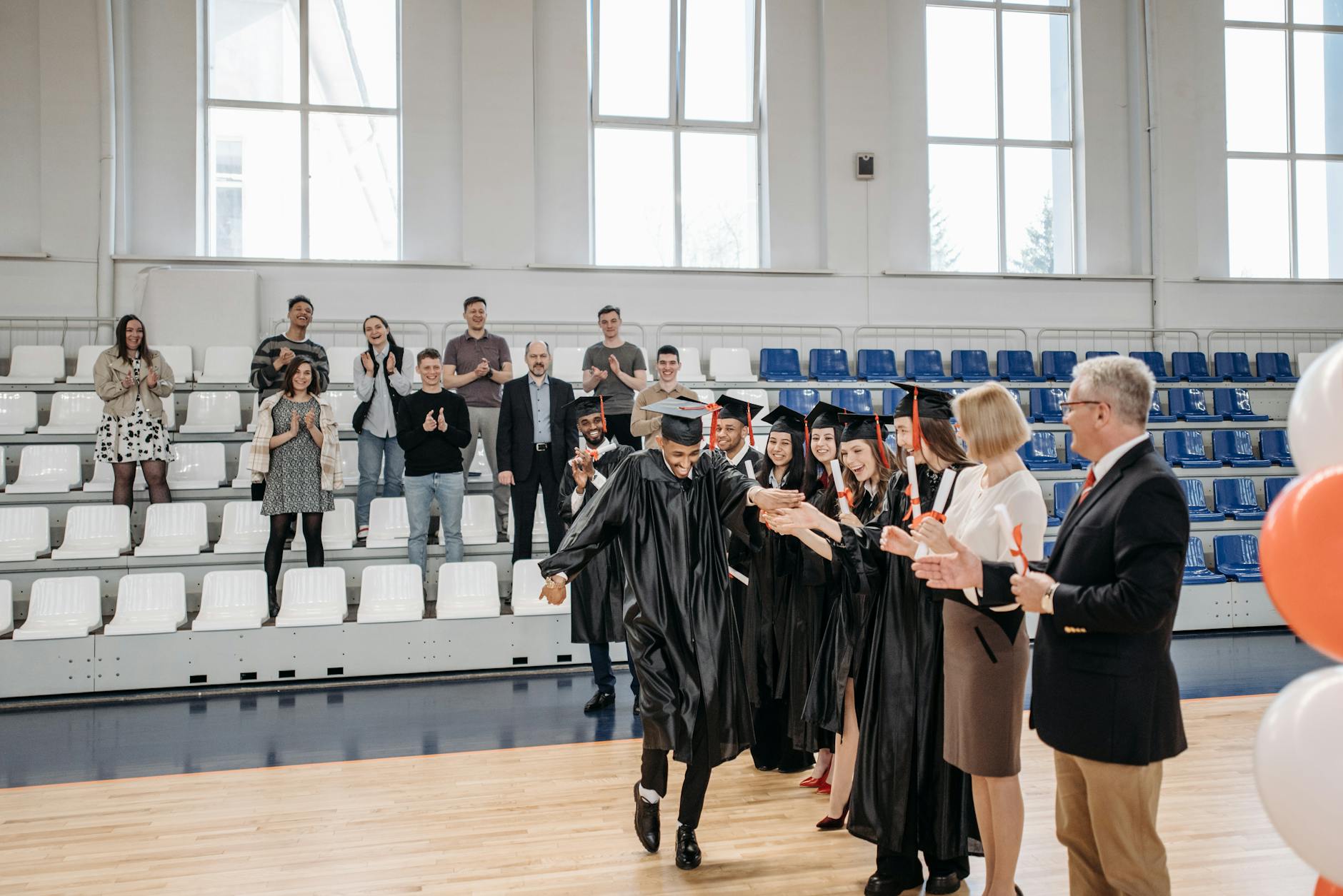 photo of people in gymnasium